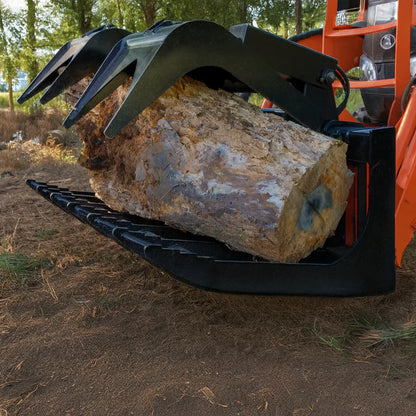 Loflin Fabrication Skid Steer Medium Duty Root Grapple