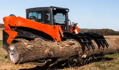 Loflin Fabrication Skid Steer Vertical Root Grapple